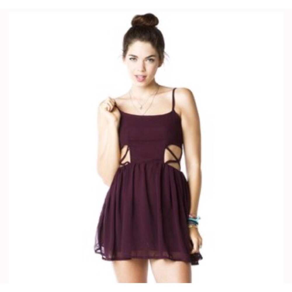 Brandy Melville Purple Mini Dress